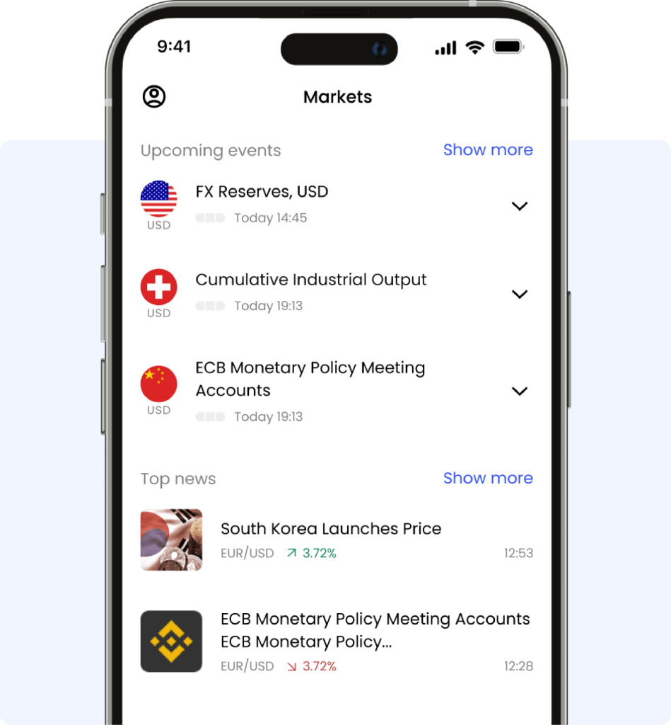 Economic events and top news